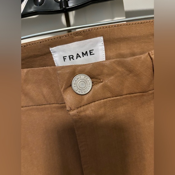 Frame Le Crop Mini Mid Rise Bootcut Jeans in Latte NWT 34 - Picture 8 of 12